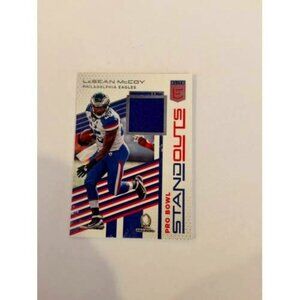 2017 LeSean McCoy Eagles Donruss Elite Pro Bowl Stand Outs Material #2 (036)